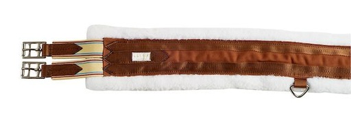 Cincha Lettia de Fleece Color Café