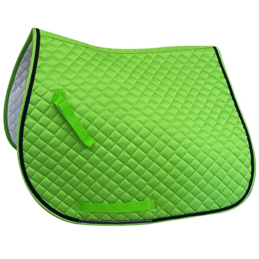 [158553LB] Mantillón Todo Propósito Color Verde Lima con Orilla Negra