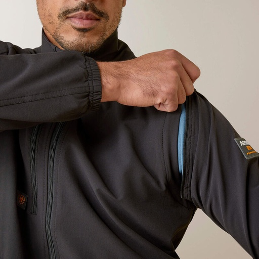 [10046033-XL] Chumpa Convertible Ariat Rebar Para Caballero Talla XL Color Negro