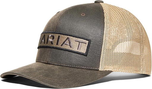 [A300014302] Gorra Ariat Snap Back Flex Fit 110 Logo Largo Color Café