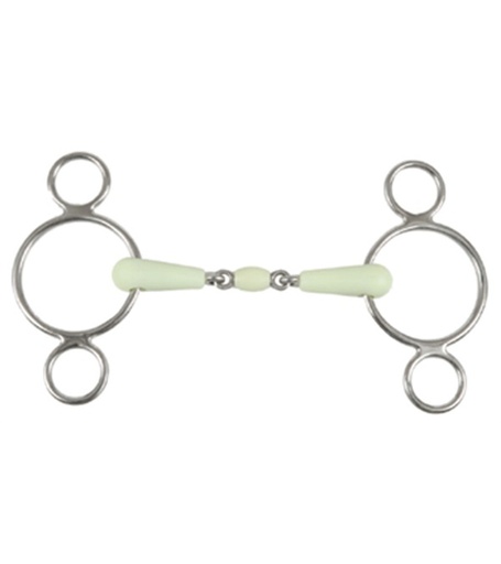 [986-5] Elevador Continental de 3 Argollas Doble Articulado Con Sabor Manzana