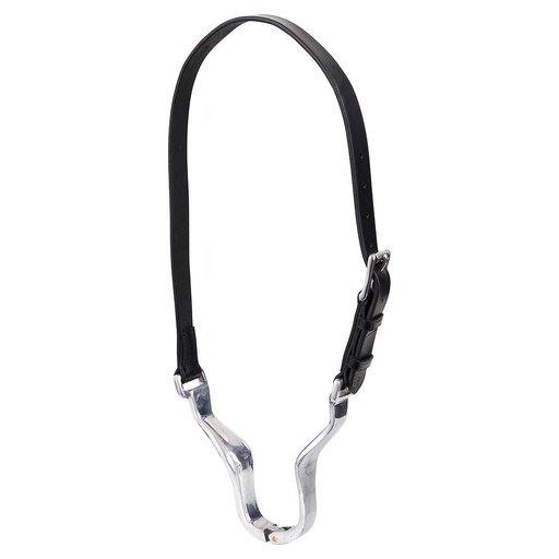 [829198B001850] Collar Anti Traga Aire de Cuero y Aluminio