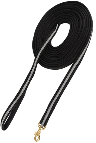 [2003-BKGY] Loncha De Algodón Suave de 1" x 28´ (8.53 mts) Color Negro/Gris