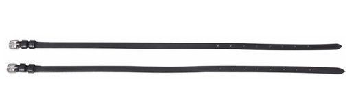 [24116-04/16] Cincho Para Acicate de Cuero Henri De Rivel Color Negro de 16"