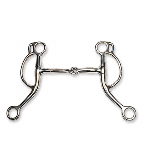 [10458] Bocado de Entrenamiento Texano Articulado Talla 5"