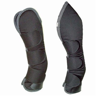 [245914BK] Protectores de Viaje Exselle Set de Cuatro Color Negro