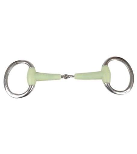 [761-5] Filete Eggbutt Plástico Con Sabor a Manzana Talla 5"