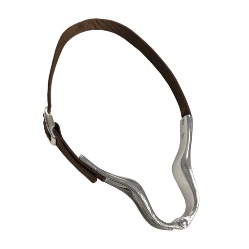 [179] Collar Anti Traga Aire de Aluminio Con Strap de Nailon Ajustable