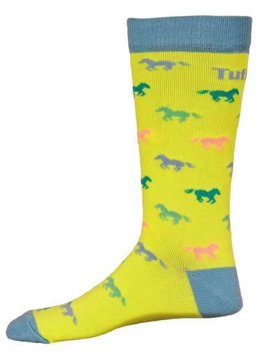 Medias TuffRider Neon Para Niños Par